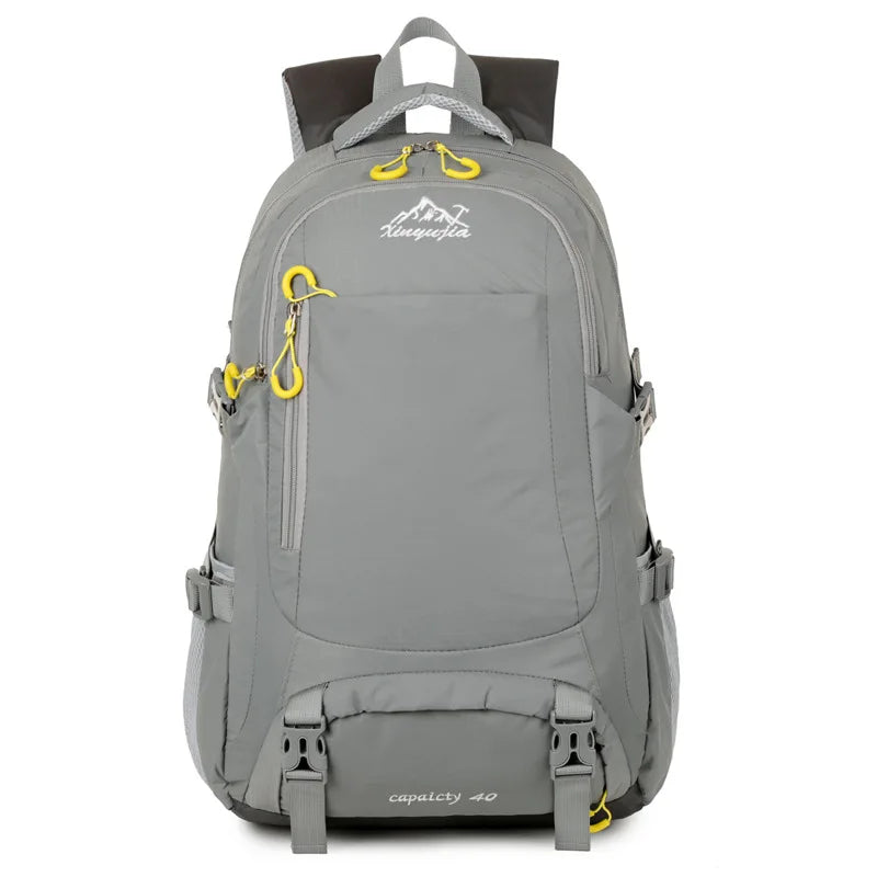 Lightweight softback outdoor climbing hiking backpack with multi-compartment - product image