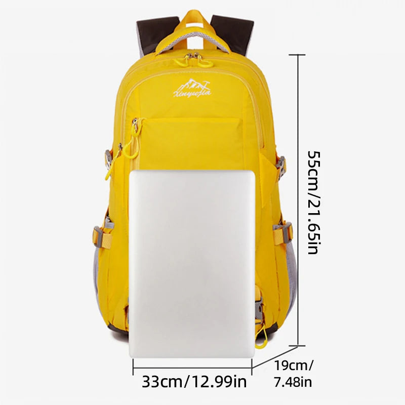 Lightweight softback outdoor climbing hiking backpack with multi-compartment - product image