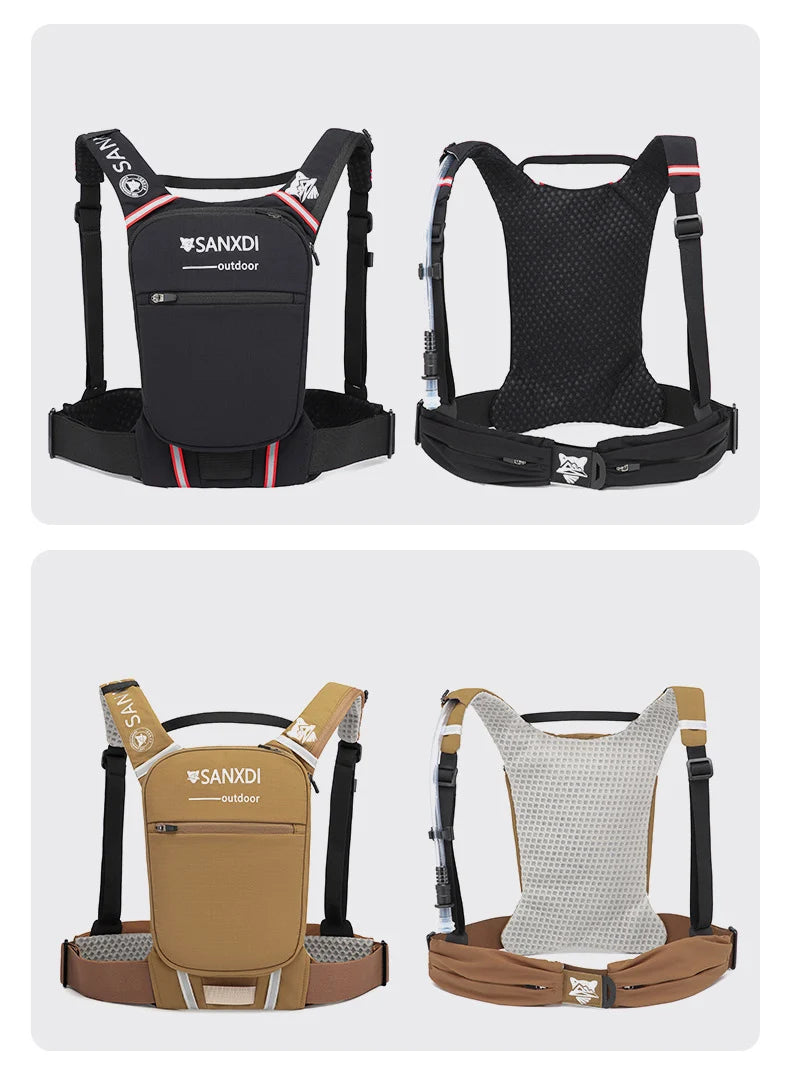 Lightweight water bag cross-country cycling running backpack with breathable mesh - product image