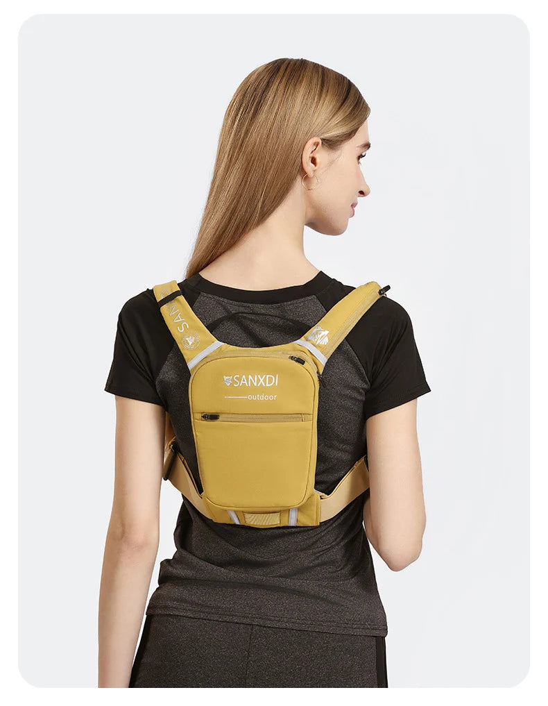 Lightweight water bag cross-country cycling running backpack with breathable mesh - product image