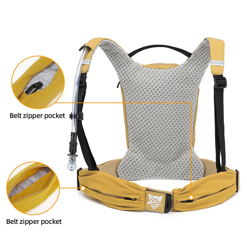 Lightweight water bag cross-country cycling running backpack with breathable mesh - product image
