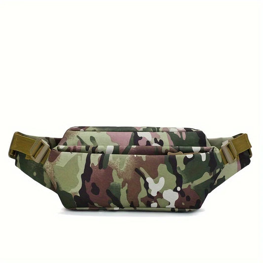 Men's tactical waist pack nylon multi-functional storage shoulder bag - product image