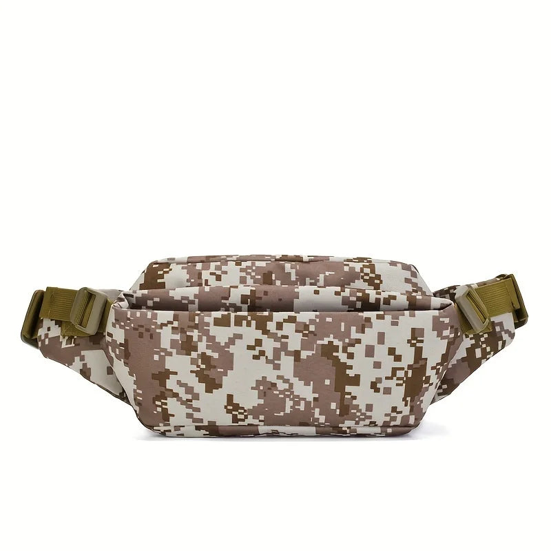 Men's tactical waist pack nylon multi-functional storage shoulder bag - product image