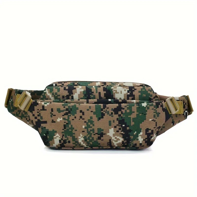 Men's tactical waist pack nylon multi-functional storage shoulder bag - product image