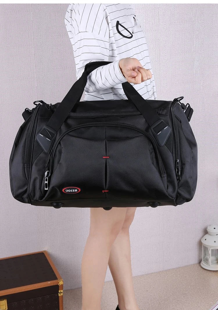 Men’s travel duffel bag waterproof nylon multi-purpose large capacity - product image
