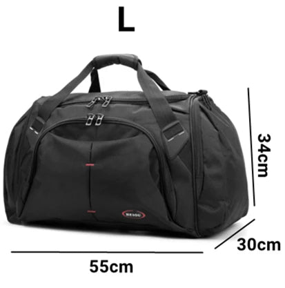 Men’s travel duffel bag waterproof nylon multi-purpose large capacity - product image