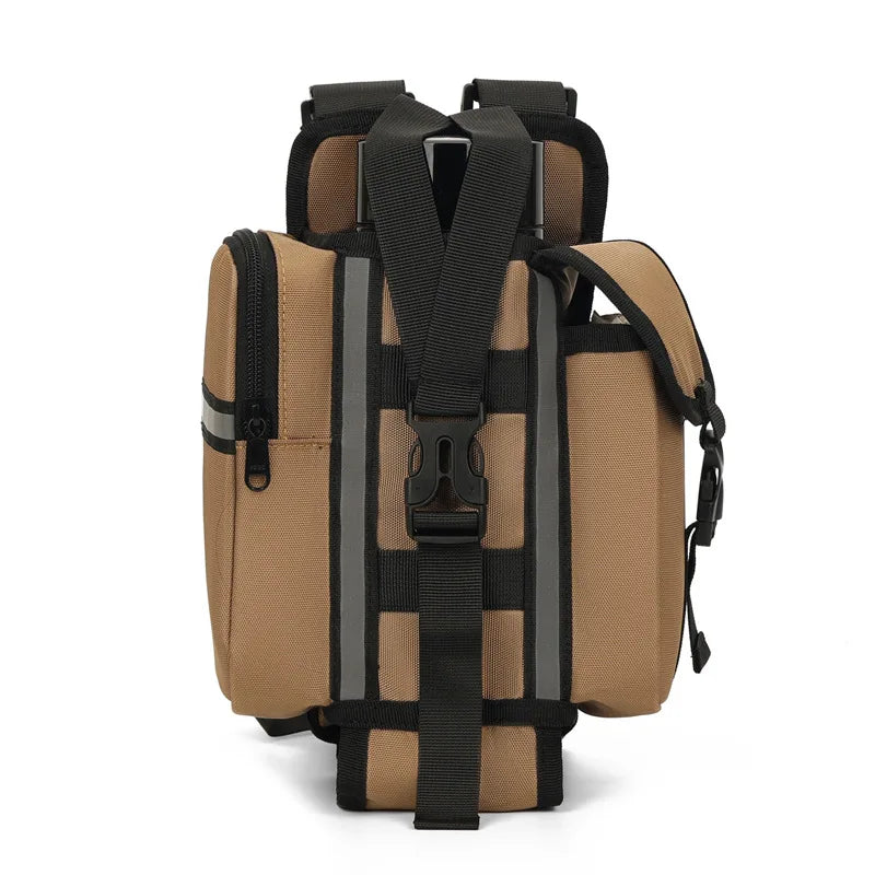 Motorcycle climbing bag oxford large capacity waterproof multi-layer storage - product image