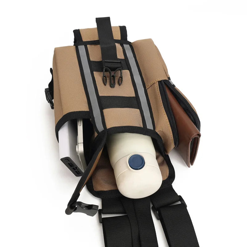 Motorcycle climbing bag oxford large capacity waterproof multi-layer storage - product image