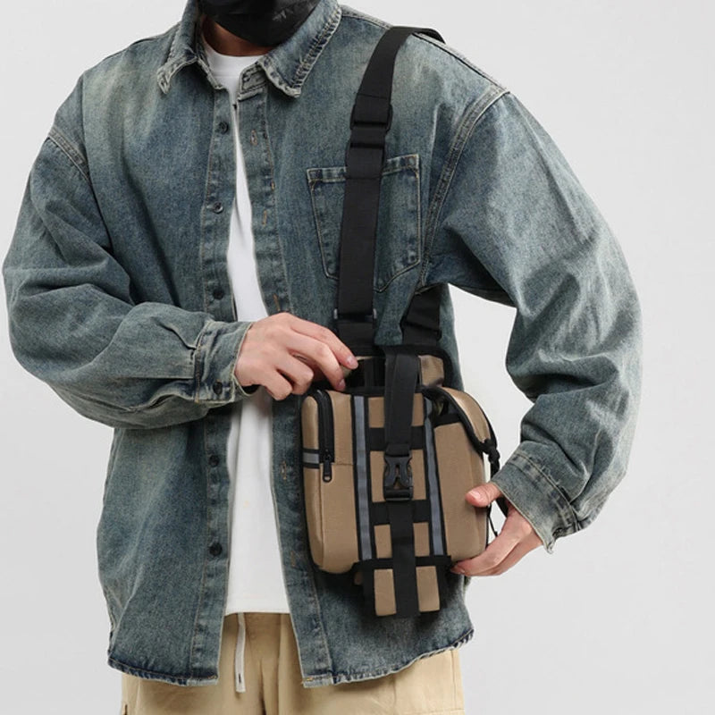 Motorcycle climbing bag oxford large capacity waterproof multi-layer storage - product image