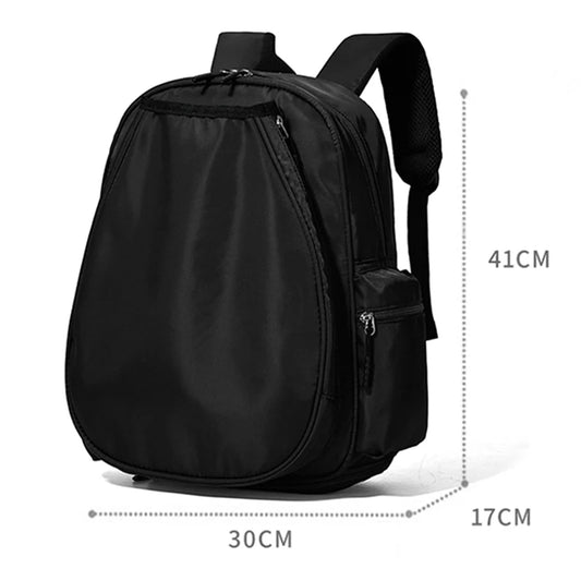 Nylon badminton tennis rackets backpack shoes compartment lightweight - product image