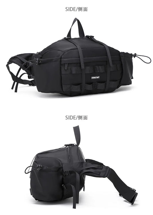 Nylon camping climbing chest bag tactical molle system outdoor sports - product image