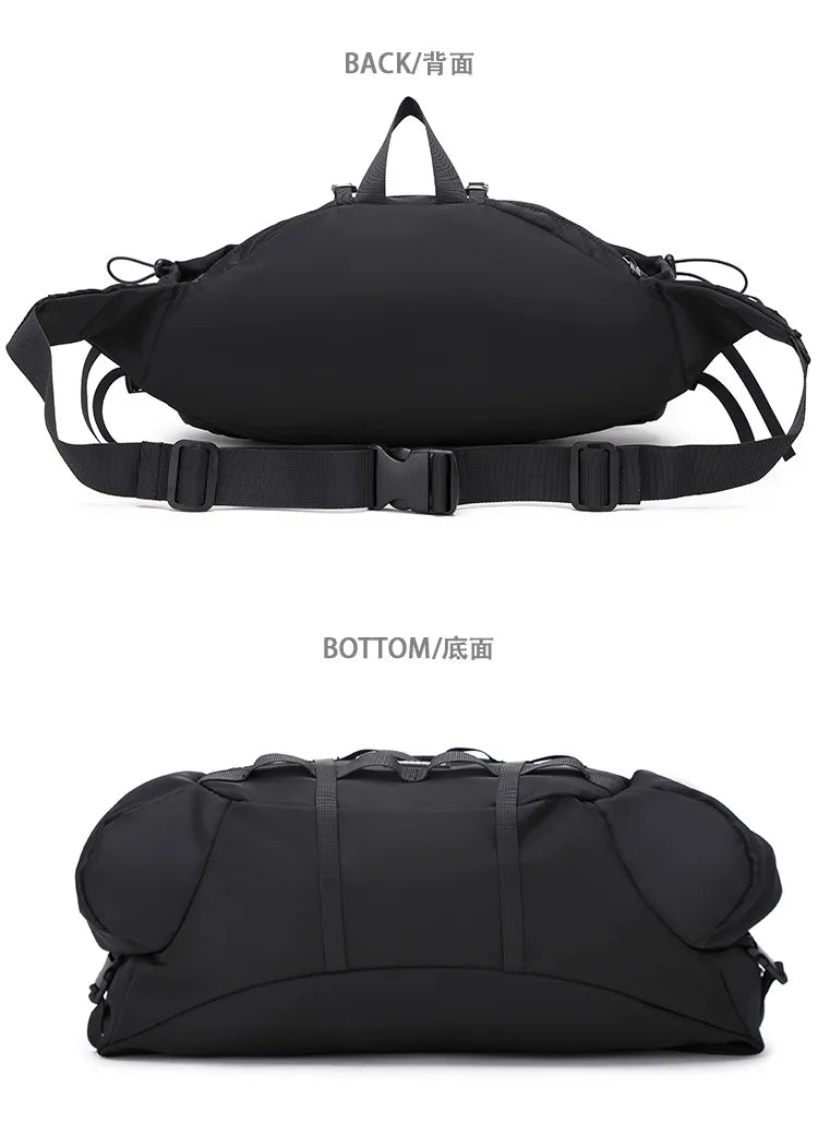 Nylon camping climbing chest bag tactical molle system outdoor sports - product image