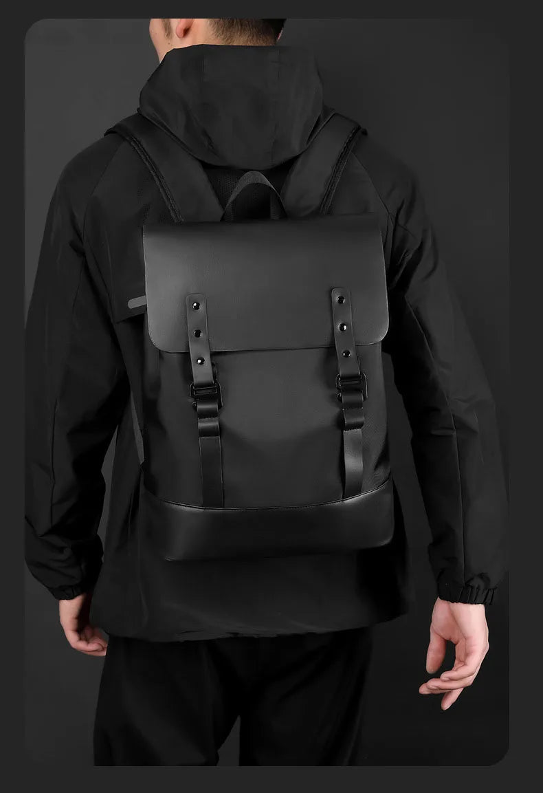Nylon climbing backpack large capacity multi-layer laptop business bag - product image