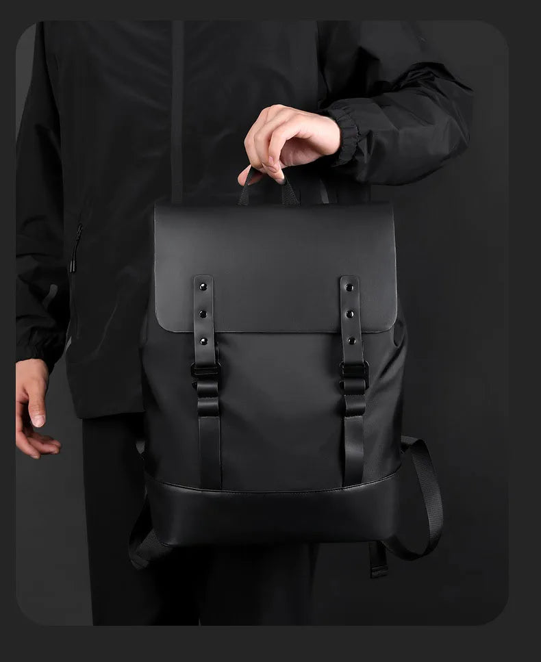 Nylon climbing backpack large capacity multi-layer laptop business bag - product image