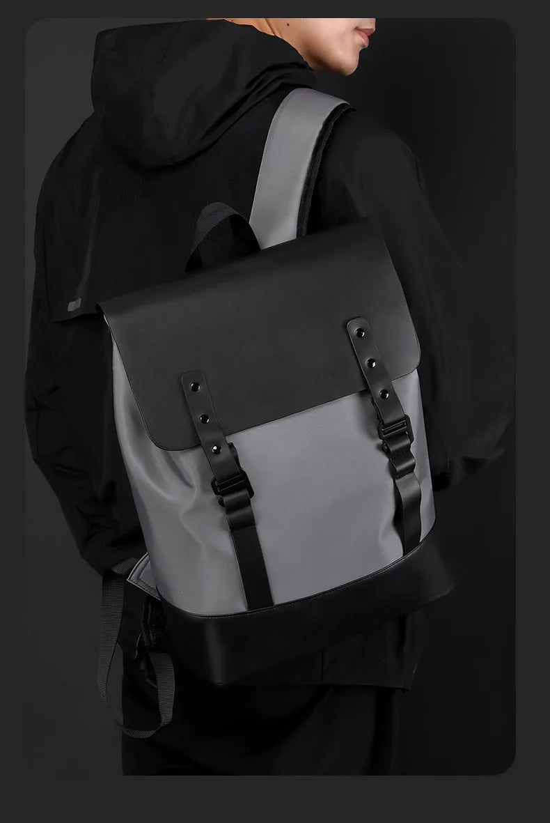 Nylon climbing backpack large capacity multi-layer laptop business bag - product image