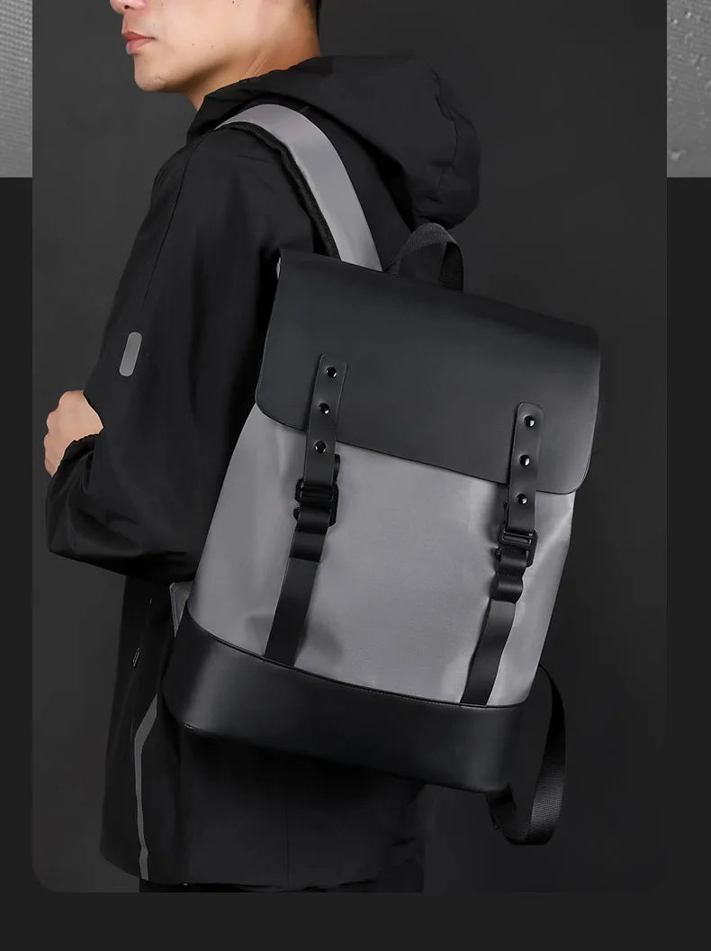 Nylon climbing backpack large capacity multi-layer laptop business bag - product image