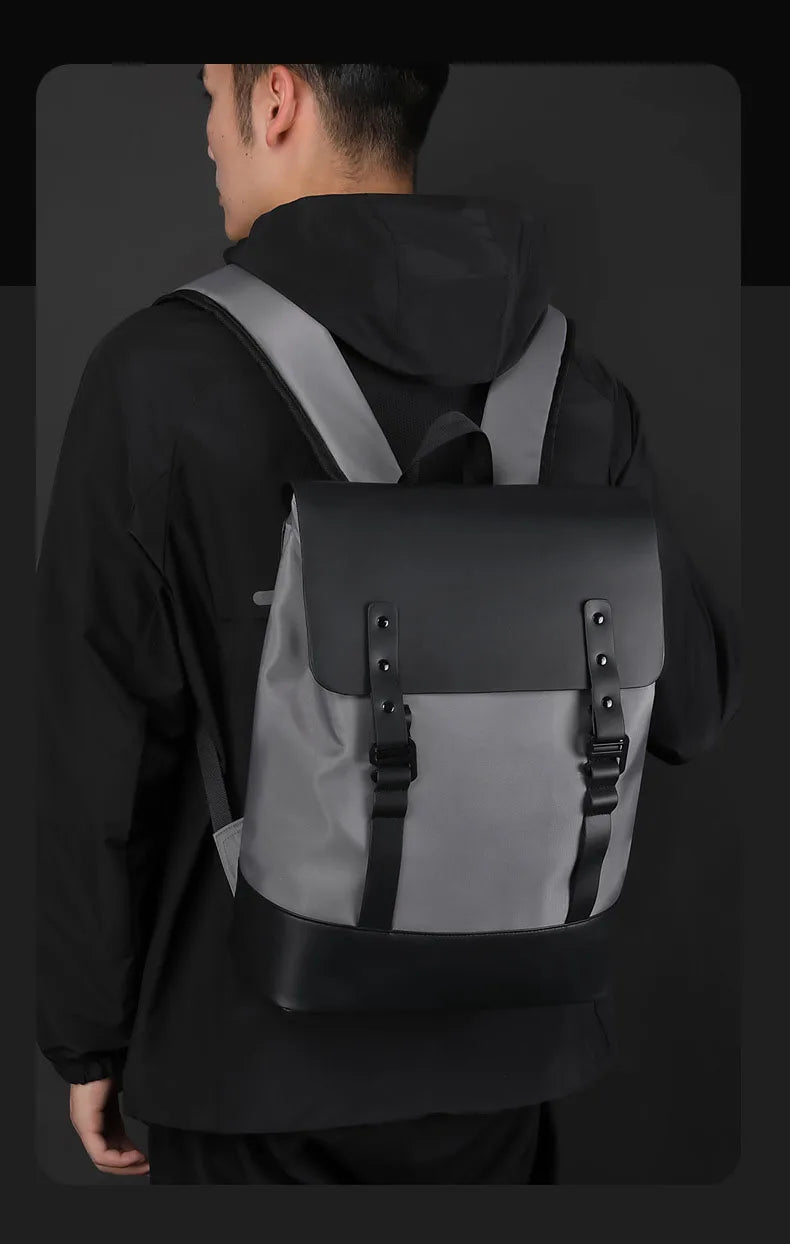 Nylon climbing backpack large capacity multi-layer laptop business bag - product image