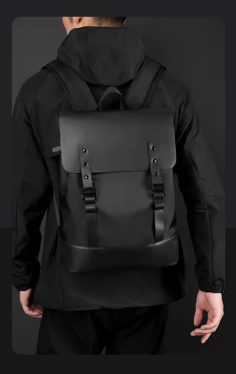 Nylon climbing backpack large capacity multi-layer laptop business bag - product image