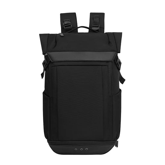 Nylon climbing backpack with shoe compartment laptop storage unisex - product image