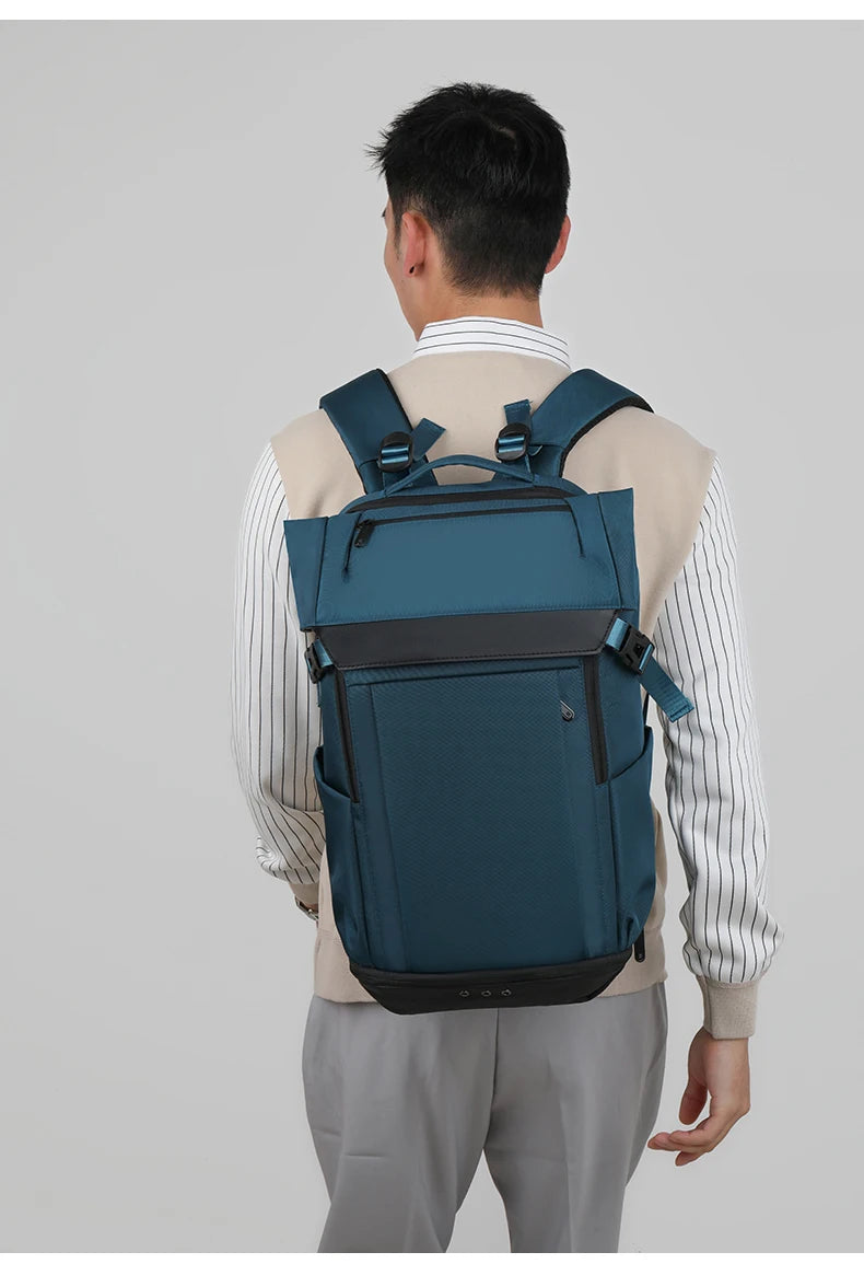 Nylon climbing backpack with shoe compartment laptop storage unisex - product image