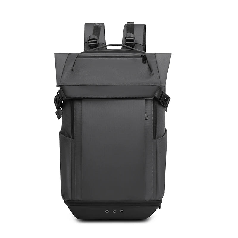 Nylon climbing backpack with shoe compartment laptop storage unisex - product image
