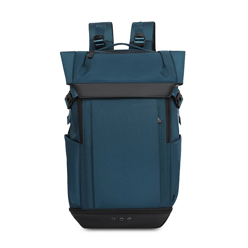 Nylon climbing backpack with shoe compartment laptop storage unisex - product image