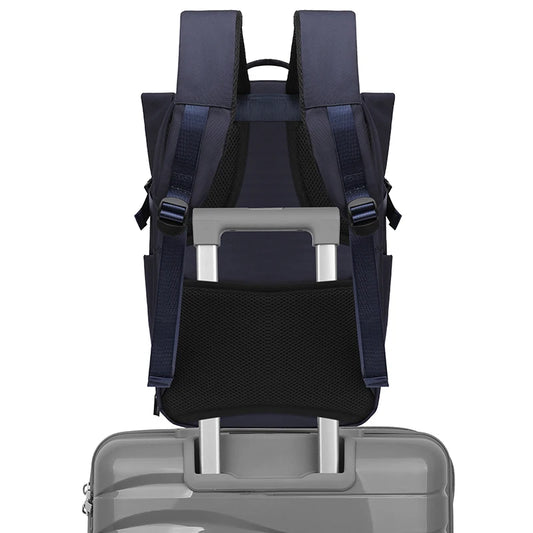 Nylon climbing backpack with shoe compartment laptop storage unisex - product image