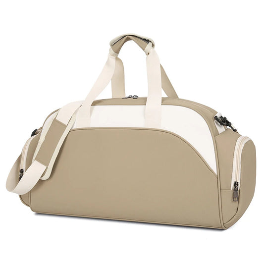 Nylon fitness yoga bag shoes compartment wet dry separation large capacity multi-pocket - product image