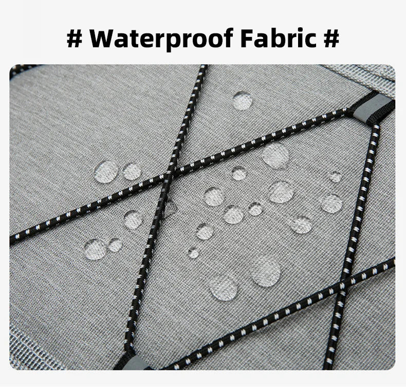Nylon insulated cooler backpack leakproof multi-pocket aluminum foil liner - product image