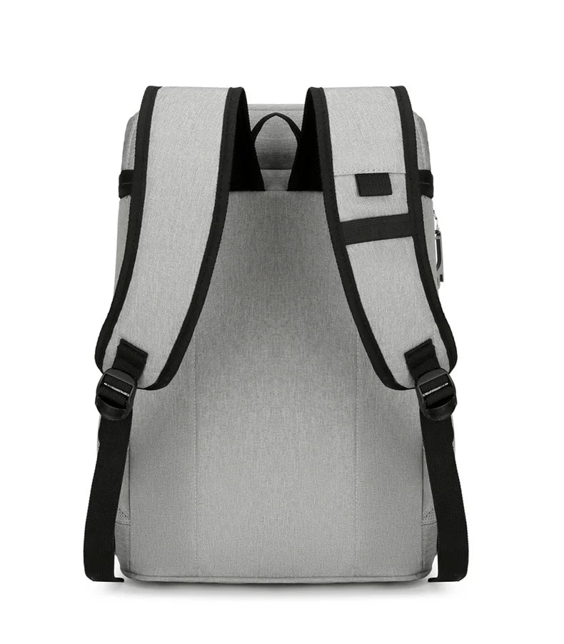 Nylon insulated cooler backpack leakproof multi-pocket aluminum foil liner - product image