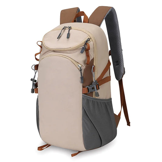 Nylon outdoor climbing backpack large storage multi-layer laptop slot - product image