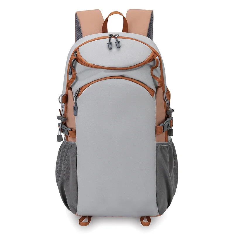 Nylon outdoor climbing backpack large storage multi-layer laptop slot - product image