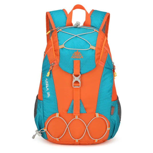 Nylon outdoor climbing backpack large storage multi-pocket lightweight design - product image