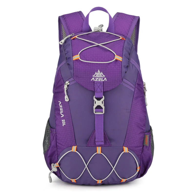 Nylon outdoor climbing backpack large storage multi-pocket lightweight design - product image