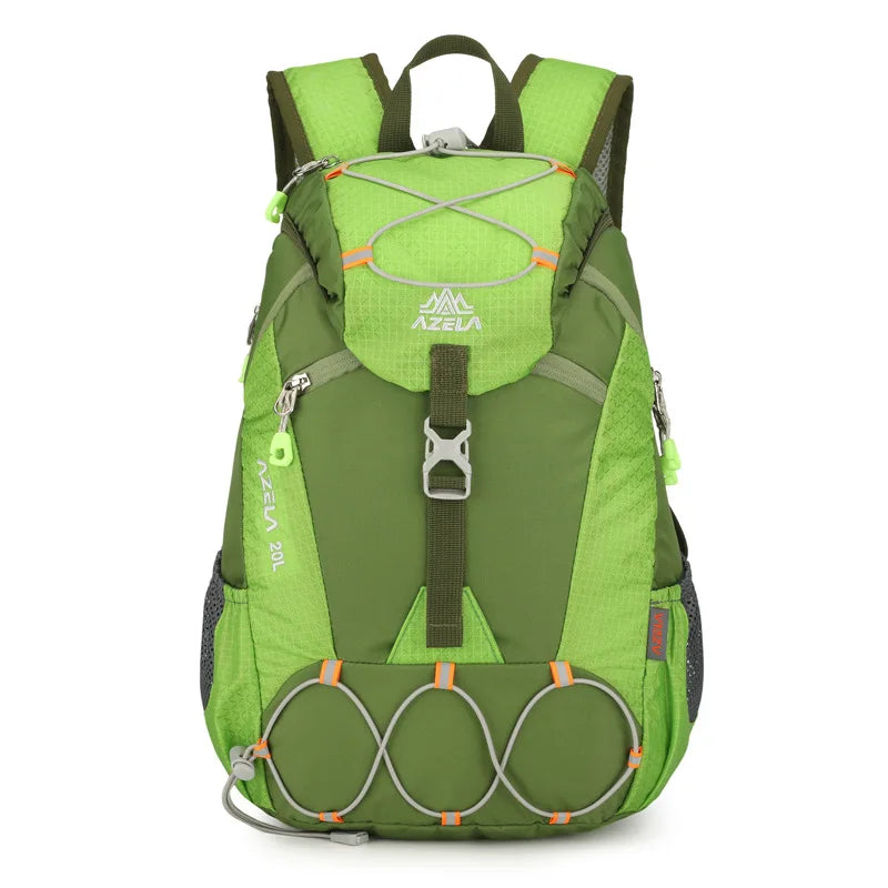 Nylon outdoor climbing backpack large storage multi-pocket lightweight design - product image