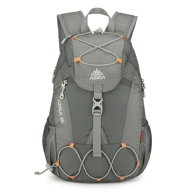 Nylon outdoor climbing backpack large storage multi-pocket lightweight design - product image