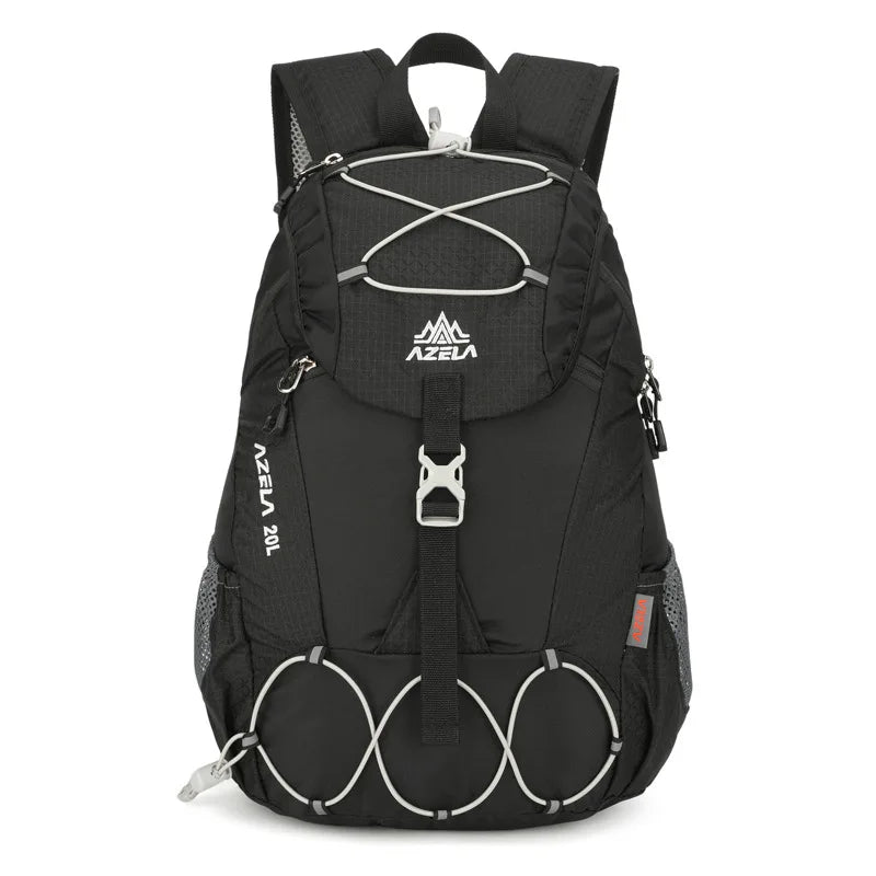 Nylon outdoor climbing backpack large storage multi-pocket lightweight design - product image