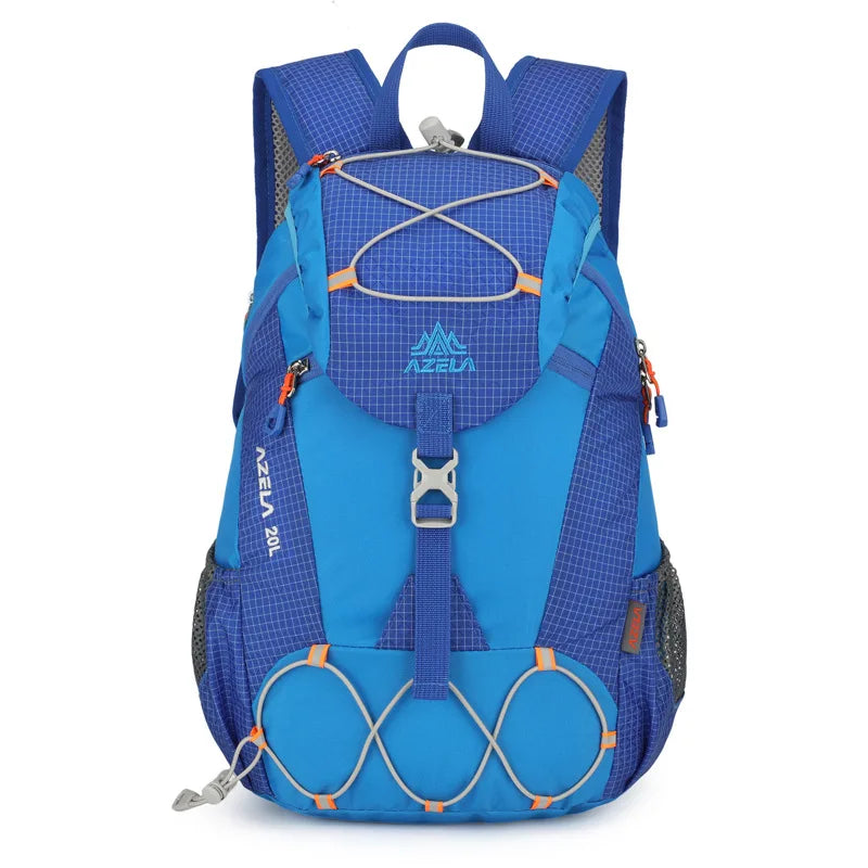 Nylon outdoor climbing backpack large storage multi-pocket lightweight design - product image