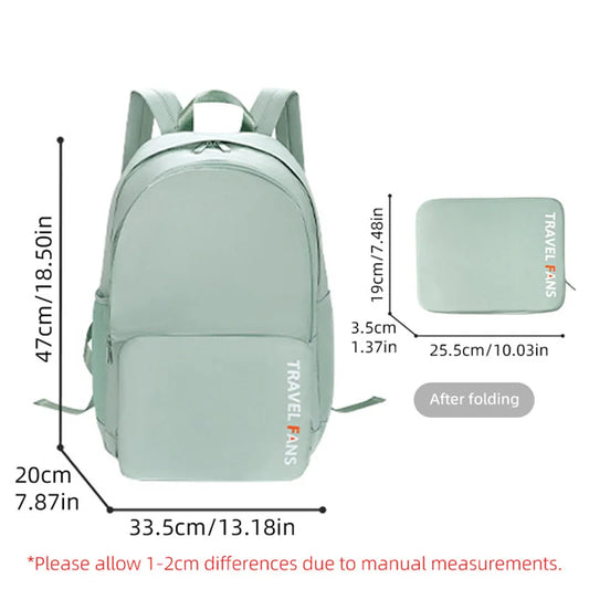 Nylon outdoor waterproof hiking backpack large capacity multi-pocket - product image