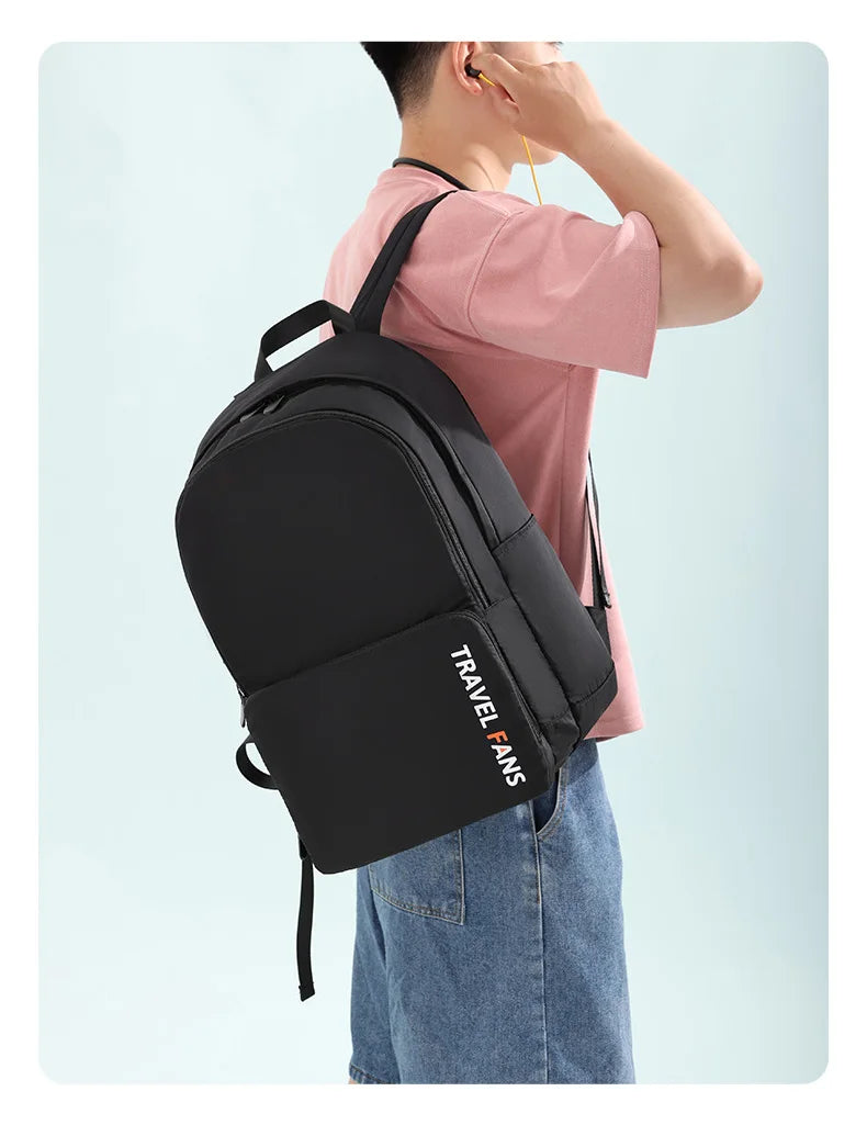 Nylon outdoor waterproof hiking backpack large capacity multi-pocket - product image