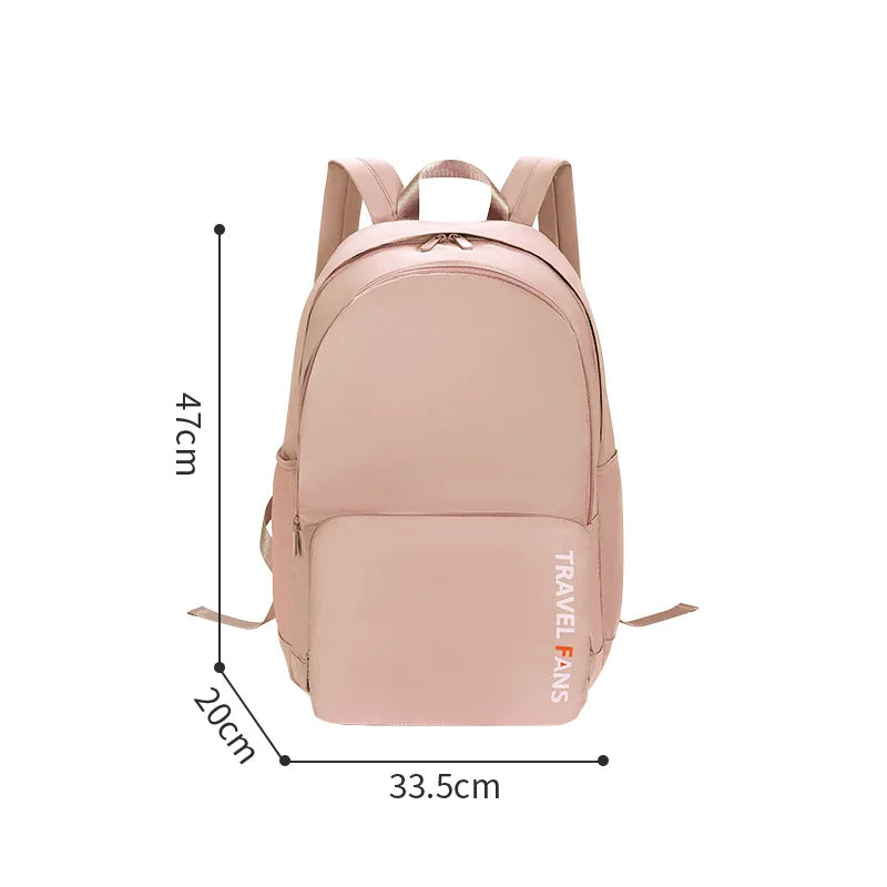 Nylon outdoor waterproof hiking backpack large capacity multi-pocket - product image
