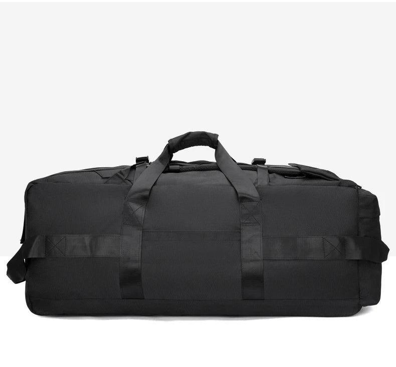 Nylon oversized mountaineering backpack with multiple compartments - product image