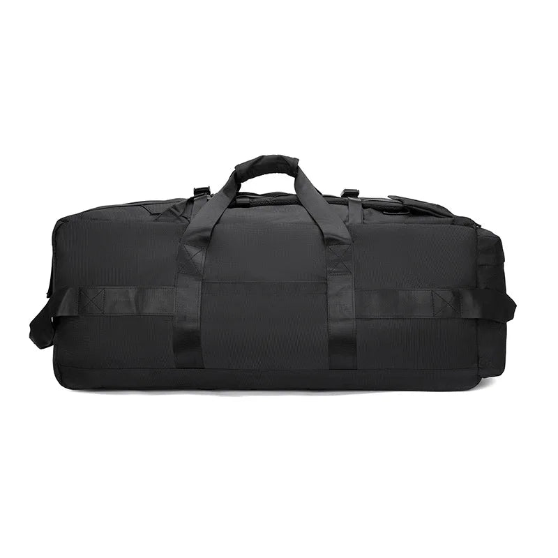 Nylon oversized mountaineering backpack with multiple compartments - product image