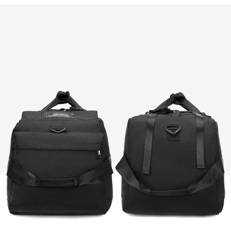 Nylon oversized mountaineering backpack with multiple compartments - product image