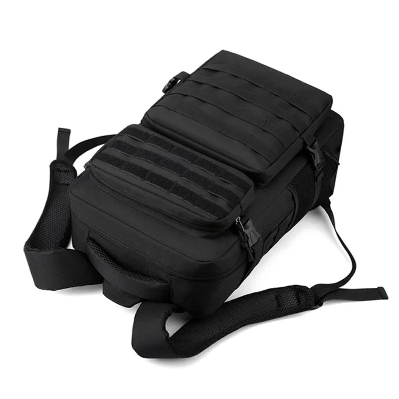 Nylon tactical camping backpack molle system adjustable straps men's - product image