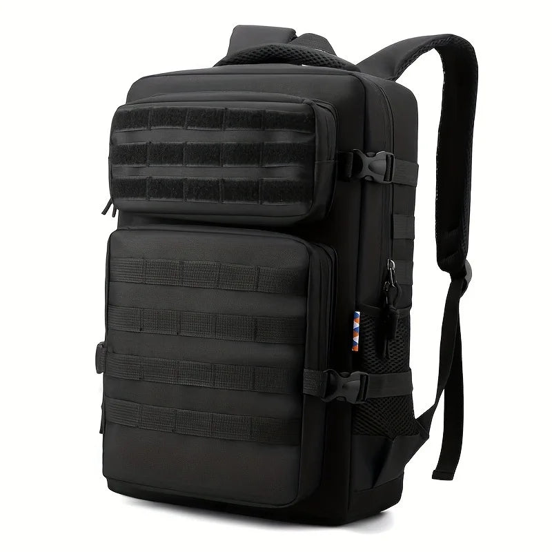 Nylon tactical camping backpack molle system adjustable straps men's - product image