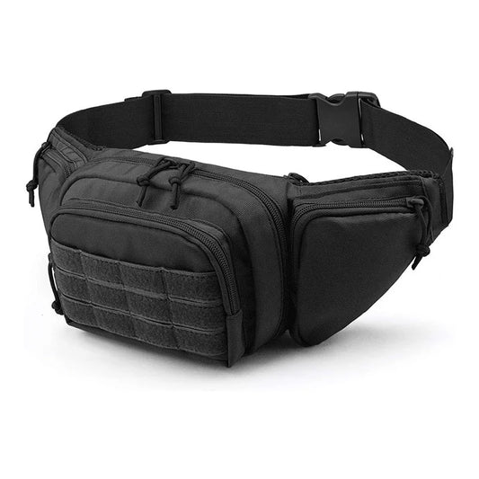 Nylon tactical gun waist holster bag for military camping and hunting - product image