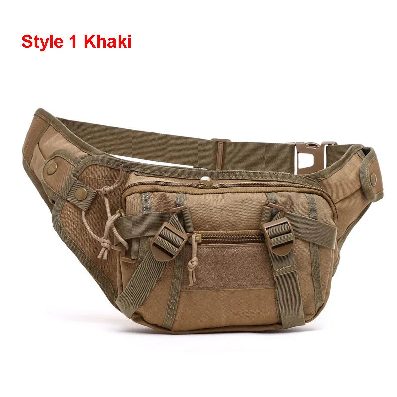 Nylon tactical gun waist holster bag for military camping and hunting - product image