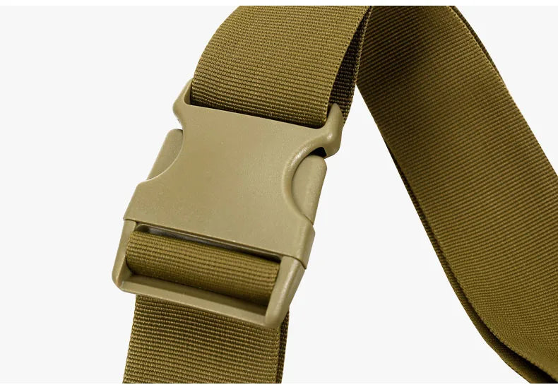 Nylon tactical leg bag waist utility belt with molle system - product image