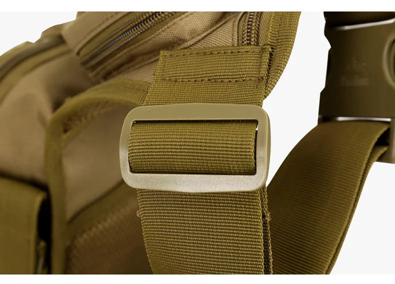 Nylon tactical leg bag waist utility belt with molle system - product image